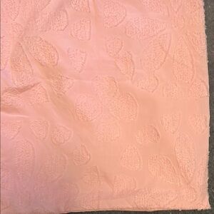 NWT 2 Pink Textured Fabric pillow cover 36x 20
